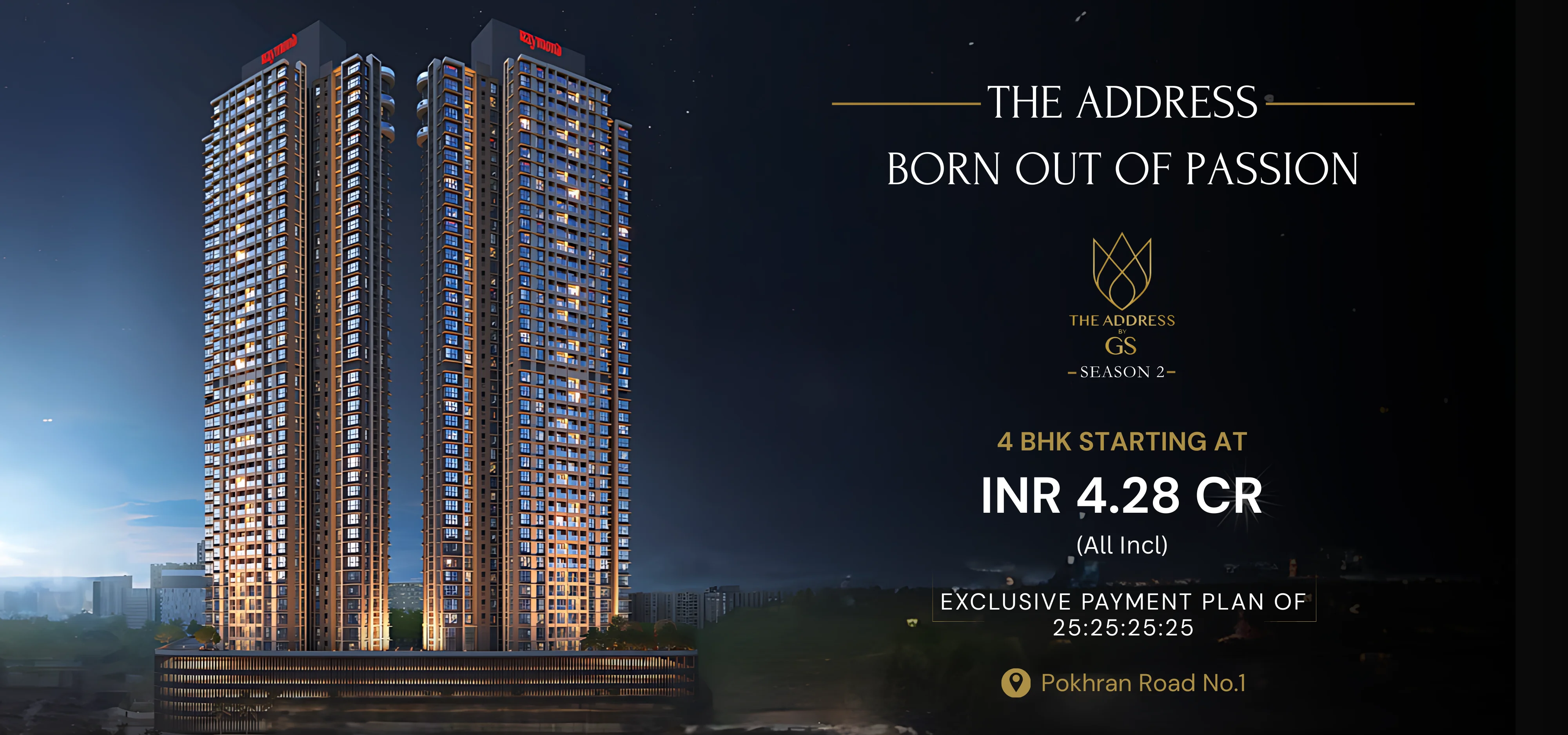 New Launch D tower The Address by GS Season 2